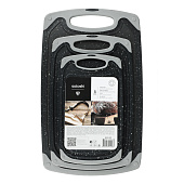 Набор досок разделочных 3шт Satoshi Марсель, пластик 852-152 Набор досок разделочных 3шт Satoshi Марсель, пластик 852-152