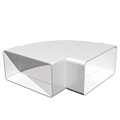 Колено плоское горизонт 110х55мм 90град Арт.511 Колено плоское горизонт 110х55мм 90град Арт.511