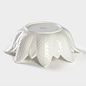 Салатник фарфоровый «Бланш. Цветочек», d=30,6 см, белый 9216744 Салатник фарфоровый «Бланш. Цветочек», d=30,6 см, белый 9216744