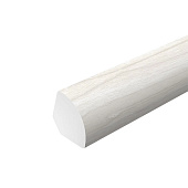  Угол вспен. округлый 10х10х2700 Белый 