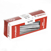 Болт сантехнический DIN 571 6х100 (белый цинк 30 шт) Болт сантехнический DIN 571 6х100 (белый цинк 30 шт)