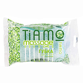Губка для тела TIAMO Massage КОМФОРТ поролон+массаж Арт. 7714 (ф30)