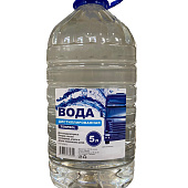 Вода дистиллированная 5,0 л