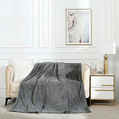 Плед CL HOME "COLETTA" велсофт полуторный 150х200 в атласной ленте, 150/007-COL/LA Плед CL HOME "COLETTA" велсофт полуторный 150х200 в атласной ленте, 150/007-COL/LA