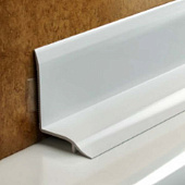  Стык ванна/плитка на плитку комплект (2шт-1.85м,внутр-2шт,загл пара) бел самокл /Thermoplast 