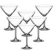 Набор бокалов для мартини Crystal Bohemia Colibri 280 мл (6шт) БСС0032 Набор бокалов для мартини Crystal Bohemia Colibri 280 мл (6шт) БСС0032