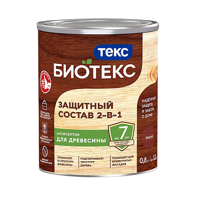  Защитный Состав Биотекс вишня 0,8л 