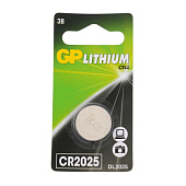  Батарейка CR2025 Lithium(1шт/бл)/GP 