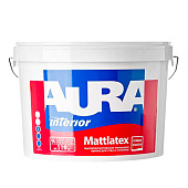 В/Д Краска моющаяся для стен и потолков (TR) Aura Mattlatex база 4,5л