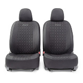  Чехлы сиденья Autoprofi VERONA, лён, 15 предметов, чёрные  AIRBAG VER-1505 BK/BK 