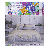 Комплект постельного белья Kids, детский, наволочка 70х70 см, бязь, 12386