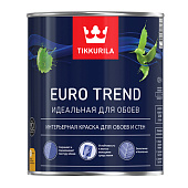  Краска для стен и обоев Tikkurila EURO TREND База A 0,9л. 