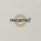 Тарелка пирожковая Magistro La Perle 15 см белый 9225408 Тарелка пирожковая Magistro La Perle 15 см белый 9225408