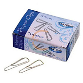 Скрепки Centrum, 31 мм, 100 шт, никель, треугольные, 80766 Скрепки Centrum, 31 мм, 100 шт, никель, треугольные, 80766