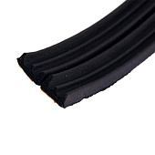 Уплотнитель E-профиль 9 мм черн двойной Уплотнитель E-профиль 9 мм черн двойной