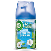 Освежитель воздуха AirWick Freshmatic Life Scents Вечерняя прохлада смен блок 250мл Освежитель воздуха AirWick Freshmatic Life Scents Вечерняя прохлада смен блок 250мл