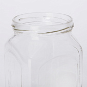 Стеклобанка 0,72л. ТО82 кубик Стеклобанка 0,72л. ТО82 кубик
