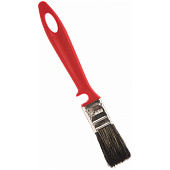 Кисть плоская Водные краски 25х10мм, смешанная щетина, красная пластиковая ручка, АКОР Кисть плоская Водные краски 25х10мм, смешанная щетина, красная пластиковая ручка, АКОР