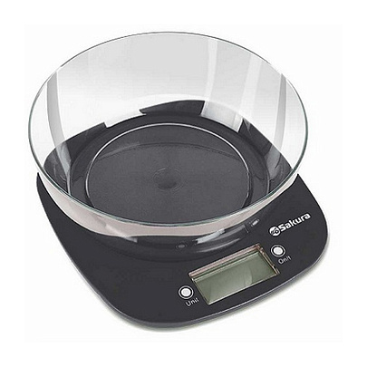 Весы кухон, 7кг, черн SA-6078BK Весы кухон, 7кг, черн SA-6078BK