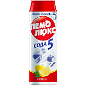 Чистящий порошок Пемолюкс Лимон + сода эффект 480г Чистящий порошок Пемолюкс Лимон + сода эффект 480г
