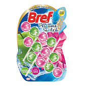 Чистящая таблетка для унитаза BREF 3х50гр блок яблоня-лотос (9) Чистящая таблетка для унитаза BREF 3х50гр блок яблоня-лотос (9)