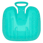 Санки-ледянки с мягкой сидушкой «Вираж», бирюзовые, 39?37см 10919114 Санки-ледянки с мягкой сидушкой «Вираж», бирюзовые, 39?37см 10919114