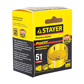  Коронка 51мм биметал.универсал./STAYER "PROFESSIONAL 