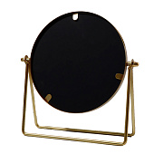 Зеркало настольное «PREMIUM MIRROR», d зеркальной поверхности 14,5 см, цвет золото Зеркало настольное «PREMIUM MIRROR», d зеркальной поверхности 14,5 см, цвет золото