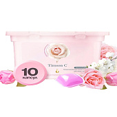 Капсулы для стирки Timson Море цветов 100г (10г х 10шт) Капсулы для стирки Timson Море цветов 100г (10г х 10шт)