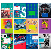 Тетрадь 18л MIX-12 Мальчики, клетка, Т5ск18 11713 Тетрадь 18л MIX-12 Мальчики, клетка, Т5ск18 11713