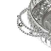 Поднос сервировочный «Солон», 34х24,5х9 см, с ручками,серебряный 3590485 Поднос сервировочный «Солон», 34х24,5х9 см, с ручками,серебряный 3590485