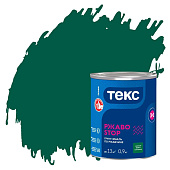  Грунт-эмаль глянцевая 3в1 РЖАВОSTOP Текс ПРОФИ зеленая RAL: 6029 0,9кг 