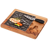 Набор для сыра lefard "секретные ингредиенты" черный 25х20х2,5 см 263-1187 Набор для сыра lefard "секретные ингредиенты" черный 25х20х2,5 см 263-1187