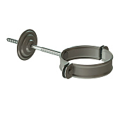  Docke STAL STANDARD Хомут трубы D90 RAL 7024, темно-серый 