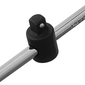 Вороток, 115 мм, квадрат 1/4", CrV, хром