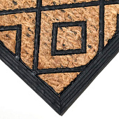 Коврик грязесборный, Rhombic 40х60х0,8см коричневый 93722 Коврик грязесборный, Rhombic 40х60х0,8см коричневый 93722