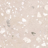 Керамогранит 60х60 Kyoto Terrazzo sugar beige PG 01 арт.010400001041 Бежевый /Gracia Ceramica