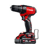 Дрель-шуруповерт аккумуляторная Зубр ДШ-40-22, 20В Li-ion, 40Нм, 2 АКБ (2Ач), сумка Дрель-шуруповерт аккумуляторная Зубр ДШ-40-22, 20В Li-ion, 40Нм, 2 АКБ (2Ач), сумка