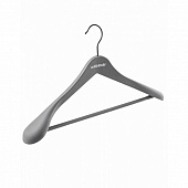  Вешалка для верхней одежды RUBBER GREY 45см AHA006 
