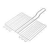  Решетка гриль Maclay, хромированная сталь, 56x31x26 см, глубина 6 см 5080480 