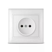 Розетка 1-м СП С0022 16А бел Севиль Розетка 1-м СП С0022 16А бел Севиль