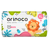 Подгузники-трусики ORINOCO 36шт 12кг+ р.XL Подгузники-трусики ORINOCO 36шт 12кг+ р.XL