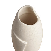 Ваза керамическая декоративная «Уилстон», d-5 см, 22х9.5 см, бежевый 10697538