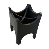 Фиксатор для арматуры горизонтальный Кубик малый h20/25/30/35мм, d4-18мм (1000) Фиксатор для арматуры горизонтальный Кубик малый h20/25/30/35мм, d4-18мм (1000)