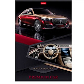 Тетрадь 80л. А4 скрепка, клетка глянц. лам., серия Премиальное авто 80Т4лВ1 Тетрадь 80л. А4 скрепка, клетка глянц. лам., серия Премиальное авто 80Т4лВ1