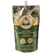 Шампунь-настой Рецепты Бабушки Агафьи на соках  "Питание и укрепление Кедровый"  500 мл дой пак