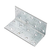  Уголок крепежный равносторонний 40х40х80х1,8-2,0мм цинк 