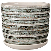  Горшок Кукушка №2. 1,6л, белый бук 