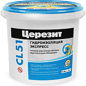 Гидроизоляция полимерная эластичная CL51, 1,4 кг / Церезит