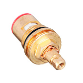 Кран-букса для смесителя 1/2" квадрат шток 7х7мм 90° металлокерамика 575-001